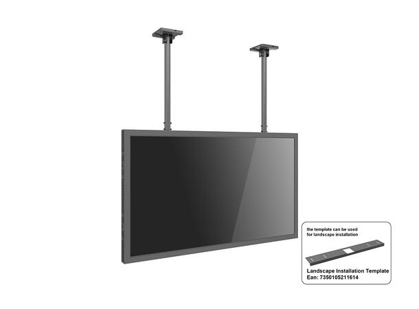 Multibrackets Pro Series - Enclosure 75" Ceiling Large Black* 