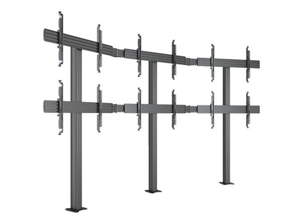 Multibrackets Pro Series - Video Wall Fl oormount MBFMC3x2U 