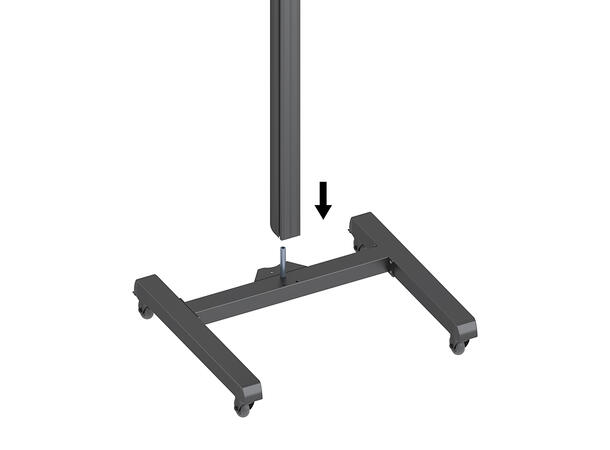 Multibrackets Pro Series - Wheelbase Sin gle Column 75 cm 