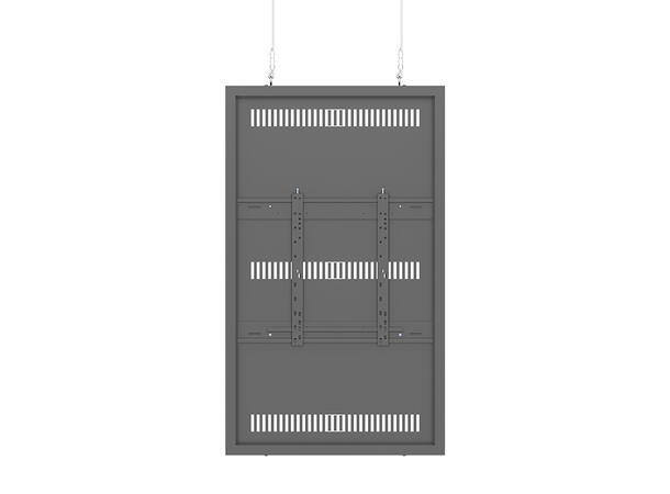 Multibrackets Pro kabinett vajer 55" Svart, 25Kg, 600x400 