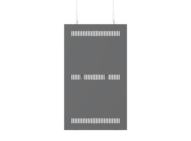 Multibrackets Pro kabinett vajer 55" Svart, 25Kg, 600x400 