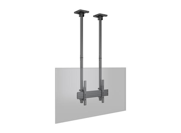 Multibrackets Pro takfeste MBC1USD svart, 600x400, 120Kg, 40-100" 