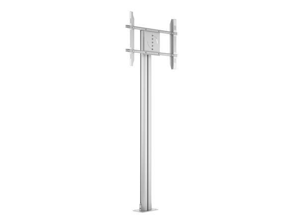 Multibrackets Public Display Stand 210 H D Single Silver w. Floormount 