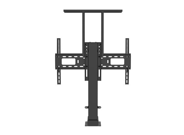 Multibrackets TV heis motorisert XL Svart | 60Kg | 600x400 | 37"-80" 