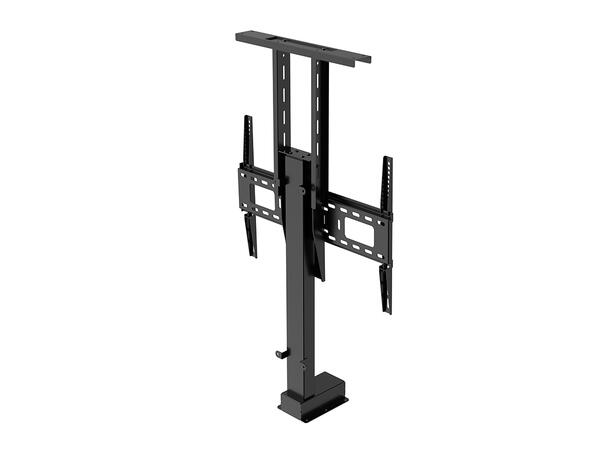 Multibrackets TV heis motorisert XL Svart | 60Kg | 600x400 | 37"-80" 
