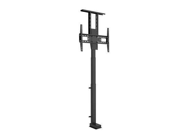 Multibrackets TV heis motorisert XL Svart | 60Kg | 600x400 | 37"-80" 
