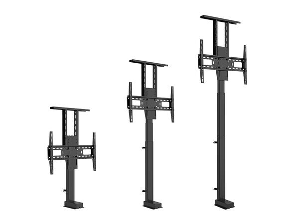 Multibrackets TV heis motorisert XL Svart | 60Kg | 600x400 | 37"-80" 