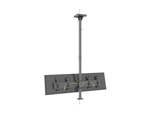 Multibrackets Takfeste MBC2X1U CCTV Svart | 200x200 | 30Kg | 58-155cm 