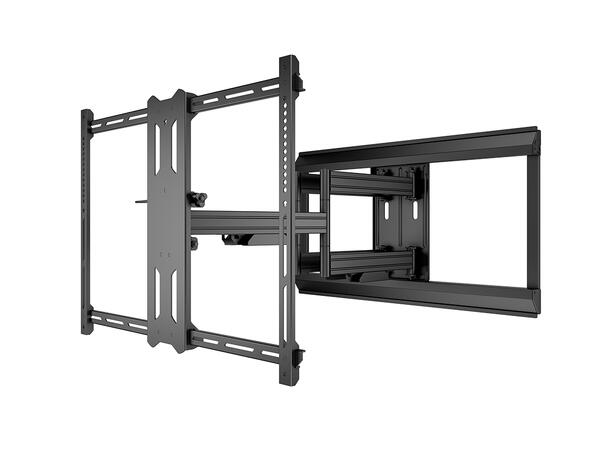 Multibrackets Veggfeste Pro Dual HD Svart, 700x500, 70Kg, 7-80cm 42-100" 