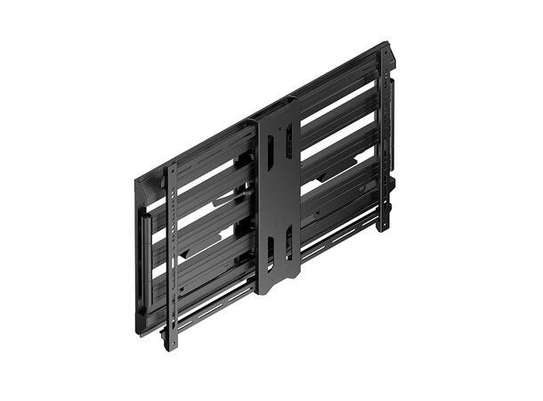 Multibrackets Veggfeste Pro Dual HD Svart, 700x500, 70Kg, 7-80cm 42-100" 