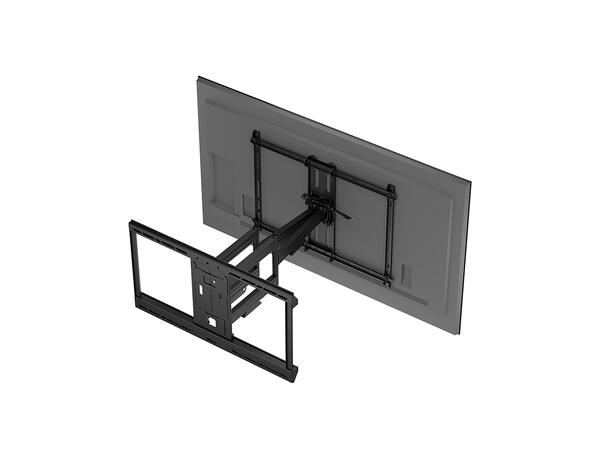 Multibrackets Veggfeste Pro Dual HD Svart, 700x500, 70Kg, 7-80cm 42-100" 