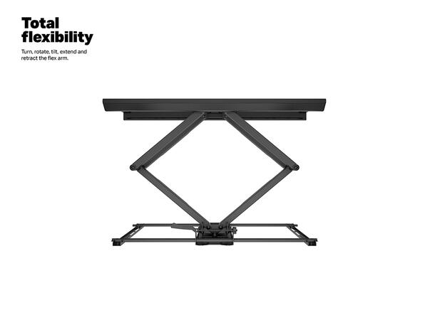 Multibrackets Veggfeste Pro Dual HD Svart, 700x500, 70Kg, 7-80cm 42-100" 