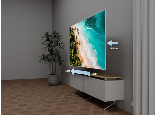 Multibrackets Veggfeste T/T SD Sort, 600x400, 100kg, 30cm, 75-100" 