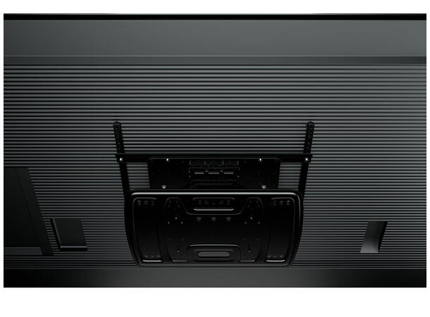 Multibrackets Veggfeste T/T SD Sort, 600x400, 100kg, 30cm, 75-100" 