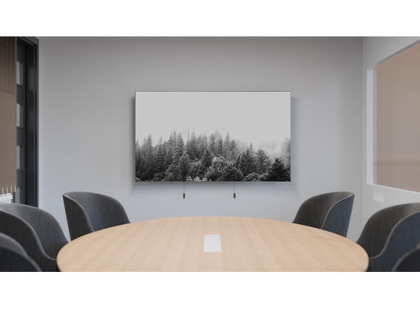 Multibrackets Veggfeste tilt medium Svart, 32-65", Maks 50kg, VESA 400x400 