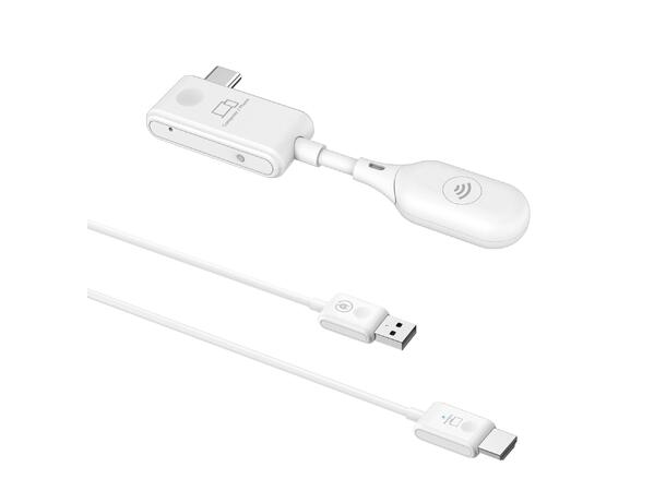 Optoma WHD221 Wireless kit, 5 GHz 1xUSB-C TX and 1xUSB Power HDMI RX 