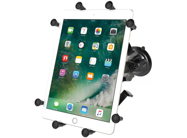 RAM Mount X-Grip holder with suction cup For tablets 9"- 10"