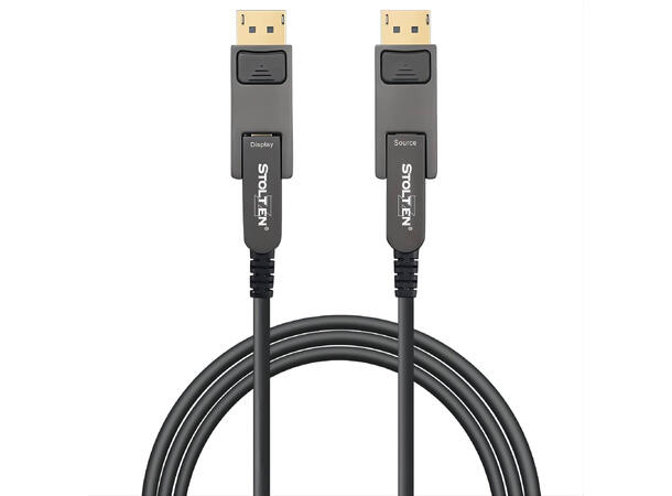 Stoltzen AOC DisplayPort 1.4 32Gbps | 8K@60 | 4K@120 | m/ Adapter 