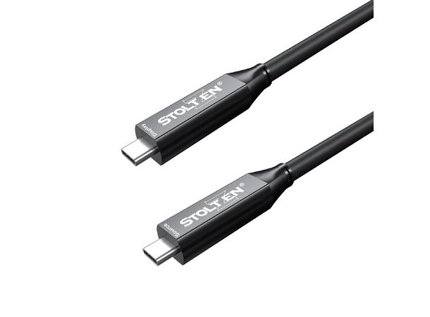 Stoltzen AOC FLEX USB-C Hybrid C-C 5 m USB 5Gbps | DP1.4 (2lane) | 60W 