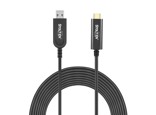 Stoltzen AOC USB 3.2 10 Gbps A-C 10 m Gen2 | Compatible with 3.0/2.0/1.1