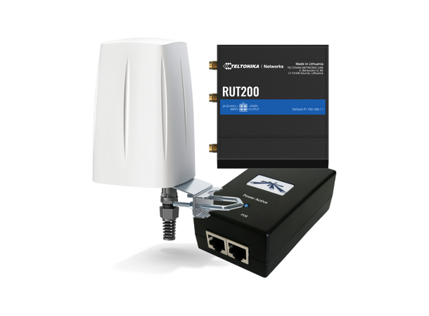 Teltonika RUT200 - QuSpot Antenna Bundle 4G LTE | Wi-Fi l | IP67
