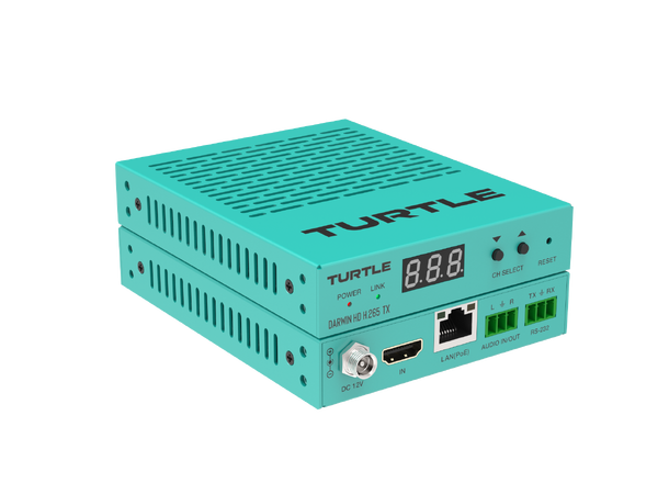 Turtle AV DARWIN HD H.265 TX HDMI 1080p60 4:4:4 AVoIP Transmitter 