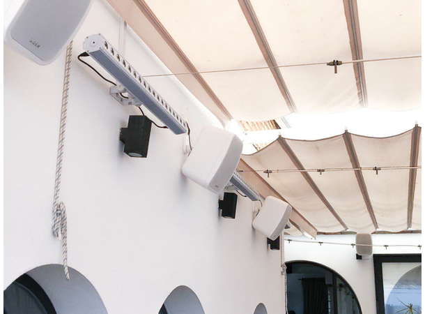 Work Høyttalere NEO 5 IP Par Sort Passiv 2 veis 5,25+0,5" 16W@100V IP65 