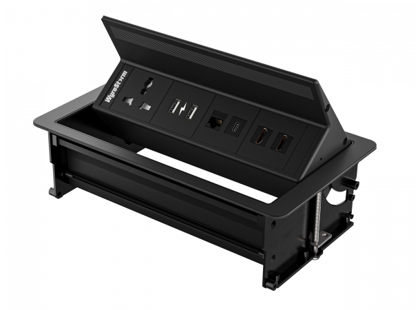 Wyrestorm IDB-400-MS-C Flip Up In-Desk Connectivity | USB Charging 