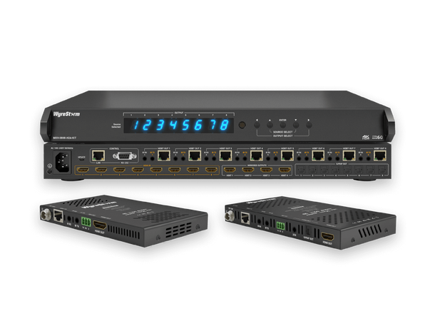 Wyrestorm MXV-0808-H2A-V3 4K60Hz 4:4:4 8x8 HDBaseT™ Matrix | Dolby Vision & HDR 