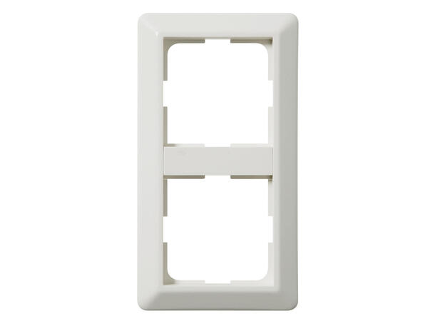 ELKO RS Ramme Dobbel 33mm Polarhvit 