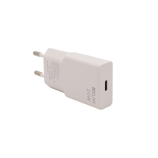 Elivi Solaris Vegglader USB-C 20W PD3.0 | QC3.0 | AFC | FCP | SuperSlim