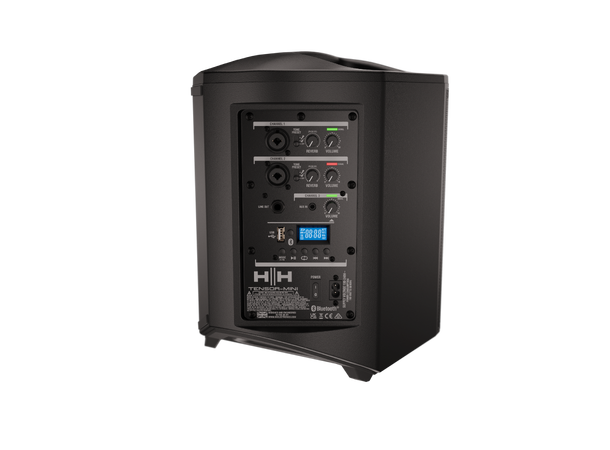 HH Mobile mini-pa Tensor- Mini 6,5" coax 100W BT 2ch USB  Eff Batt/AC 
