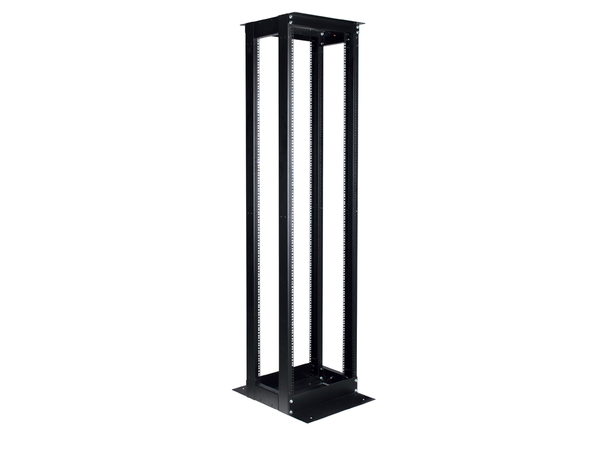 Lande DYNAframe 27U Black W530xD670xH1356 | 4 posts | D670 w/foot 