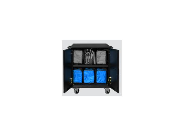 Leba NoteBag Grey 5, USB-C Cabinet EU , up to 10,2" , Intelligent P.D. 3.0 