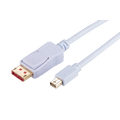 LinkIT Mini Displayport - Displayport Hvit, 2m, 1.2, 20 pin han - han