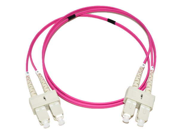 LinkIT fibersnor OM4 SC/SC 1.5m Duplex , MM , LSZH 