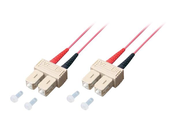 LinkIT fibersnor OM4 SC/SC 1.5m Duplex , MM , LSZH 