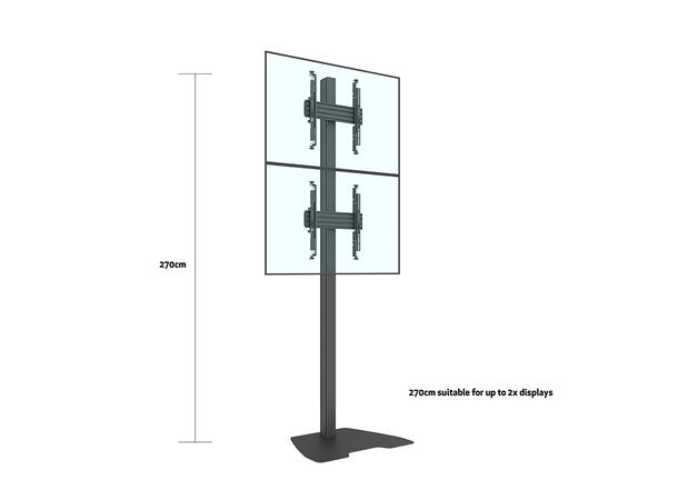 Multibrackets Floorstand Column Pro MBFS C2U 270 Micro Adj* 
