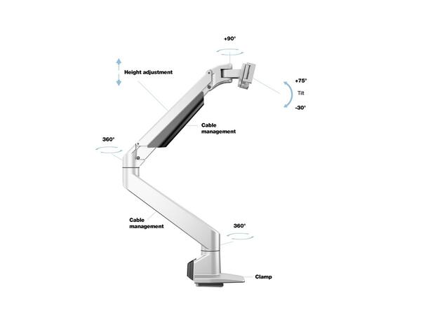 Multibrackets Gass arm IMac 24" 