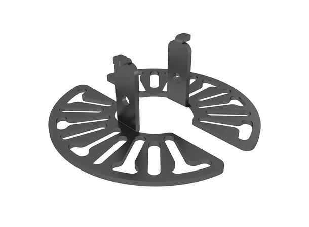 Multibrackets Pro Kamera feste Dome CCTV Svart | 10Kg 