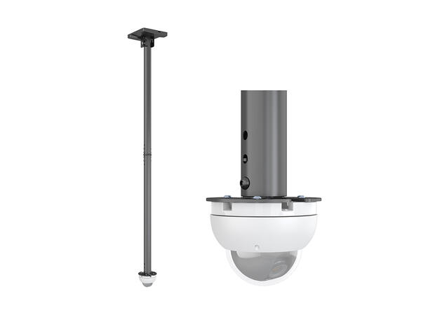 Multibrackets Pro Kamera feste Dome CCTV Svart | 10Kg 