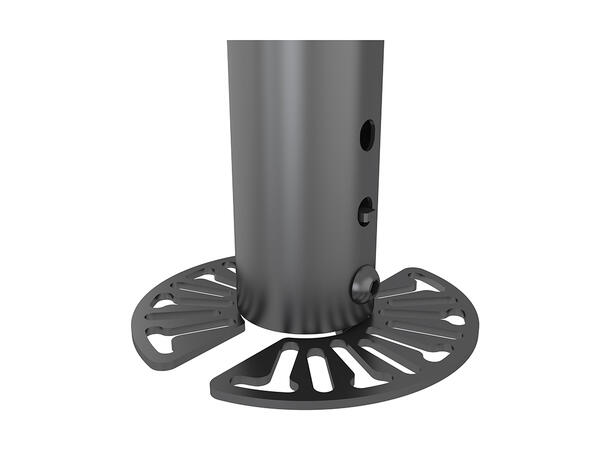 Multibrackets Pro Kamera feste Dome CCTV Svart | 10Kg 