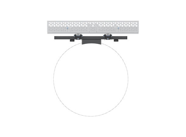 Multibrackets Pro Series - Enclosure 43" Column Medium White* 