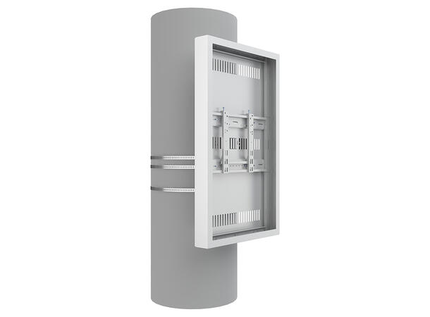 Multibrackets Pro Series - Enclosure 43" Column Medium White* 