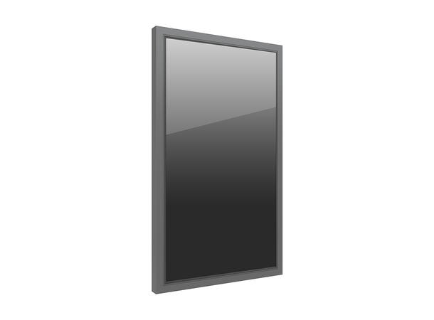Multibrackets Pro Series - Enclosure 55" Wall Slim Medium Black 