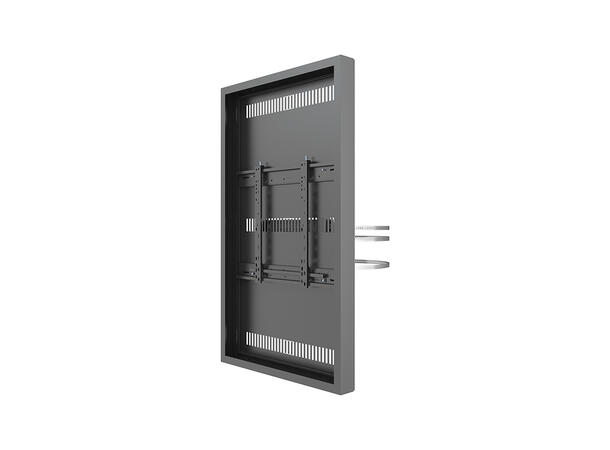 Multibrackets Pro Series - Enclosure 55" Column Medium Black* 