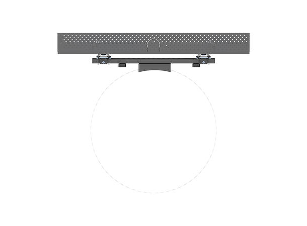 Multibrackets Pro Series - Enclosure 55" Column Medium Black* 