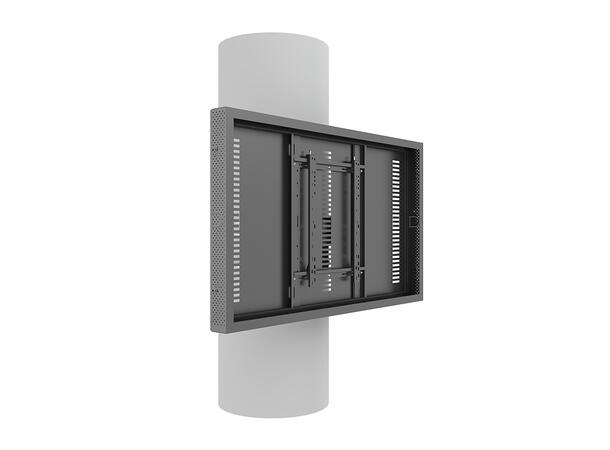 Multibrackets Pro Series - Enclosure 55" Column Medium Black* 