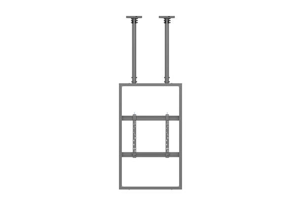 Multibrackets Pro Series - Enclosure Cei ling Mount B2B 55" Medium Black* 