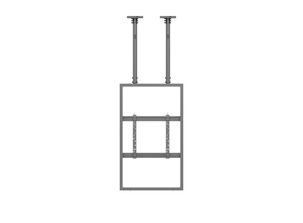 Multibrackets Pro Series - Enclosure Cei ling Mount B2B 55" Medium Black* 